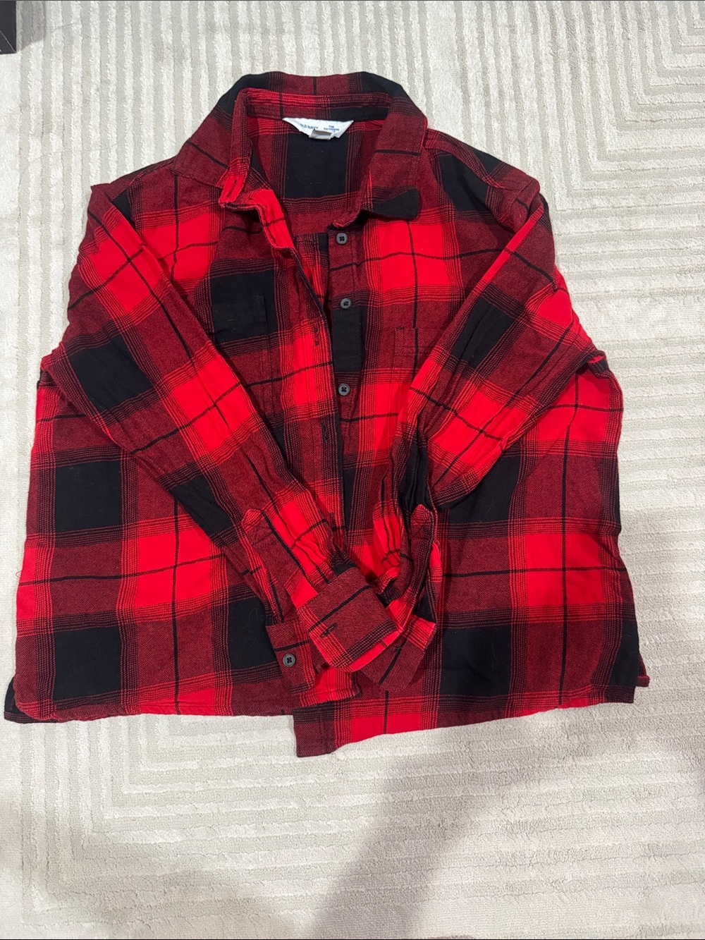 women's "The Boyfriend Shirt" size medium from Old Navy!